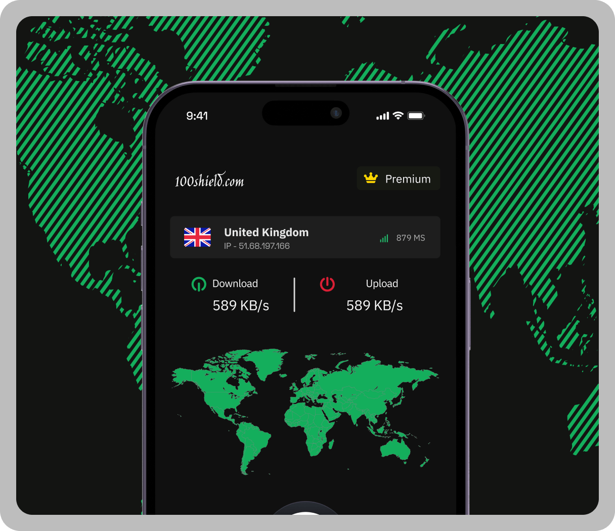 main screen connected